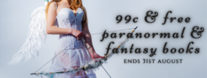 99c and free paranormal and fantasy books August 2021