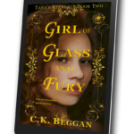 Girl of Glass and Fury Kindle Mockup