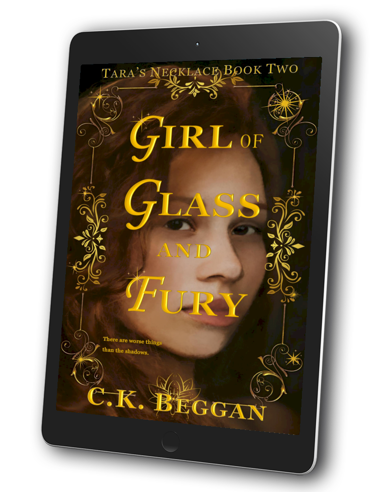 Girl of Glass and Fury Kindle Mockup