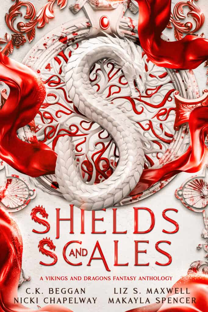 Shields and Scales: A Dragons and Vikings Fantasy Anthology Book Cover