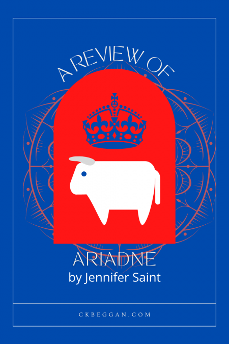 Ariadne, by Jennifer Saint, Review Graphic