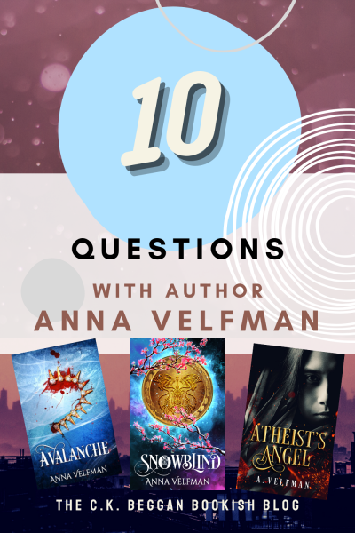 10 Questions with author Anna Velfman